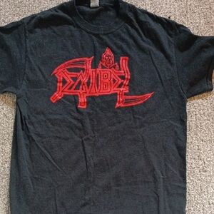 Decibel Magazine - Black and Red Graphic Death Metal T-Shirt